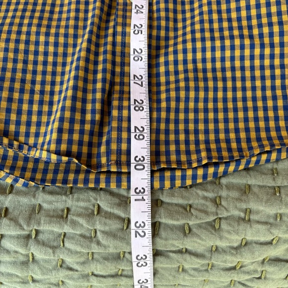 US Polo Assn. Men’s Yellow/Navy Button Down Top L - Picture 13 of 13